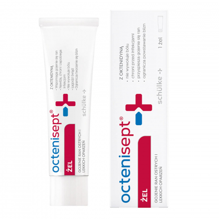 Octenisept żel na rany i oparzenia, 20 ml
