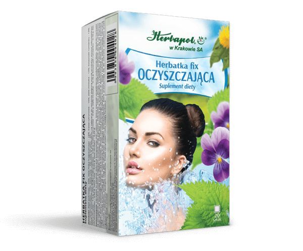 OCZYSZCZAJĄCA Herbatka FIX 20 saszetek