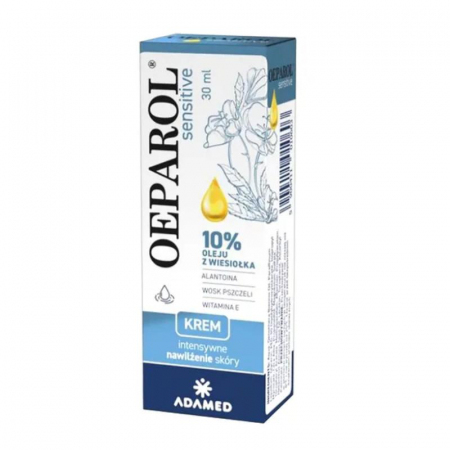 Oeparol Sensitive krem intensywnie nawilżający do suchej skóry, 30 ml