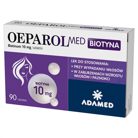 OEPAROLMed Biotyna 10 mg 90 tabletek