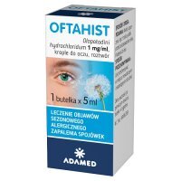 Oftahist krople do oczu 1 mg/ml 5 ml