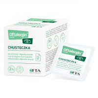 Oftalergin Clean chusteczki, 20 szt.