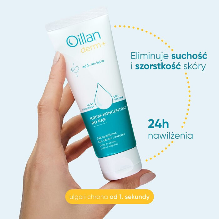 OILLAN Derm+ Krem-koncentrat do rąk, 75 ml
