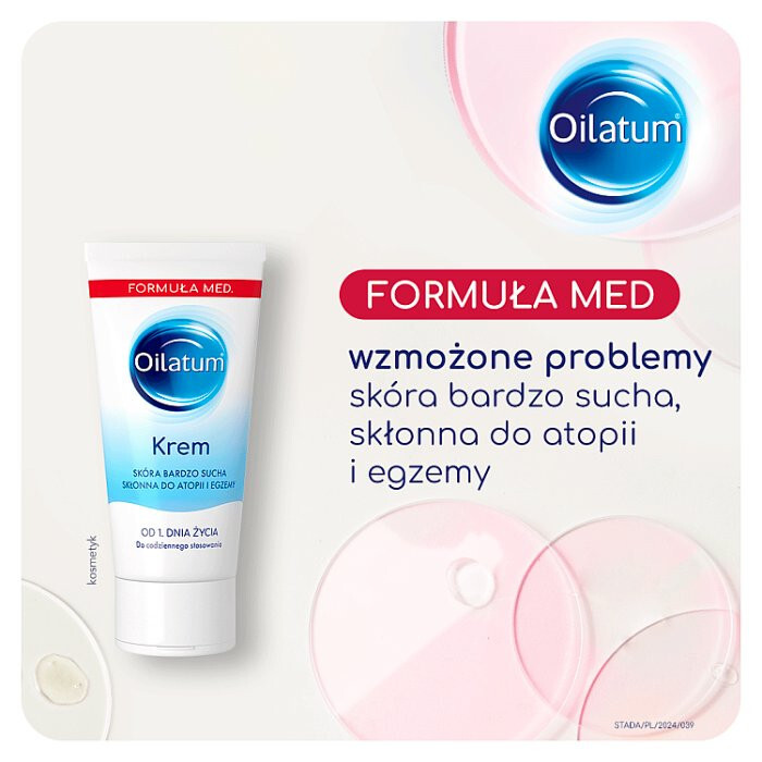 Oilatum Formuła Med krem do skóry bardzo suchej od 1. dnia życia, 150 ml