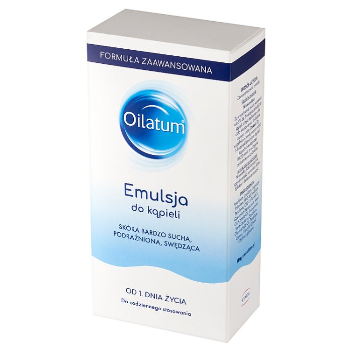 Oilatum Formuła Zaawansowana Emulsja do kąpieli od 1. dnia życia, 250 ml