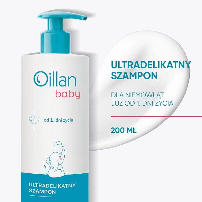 OILLAN Baby Ultradelikatny szampon 200 ml