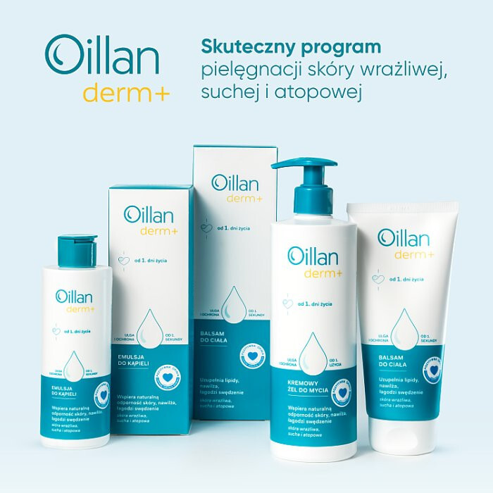 OILLAN Derm+ Mydło natłuszczające 100 g