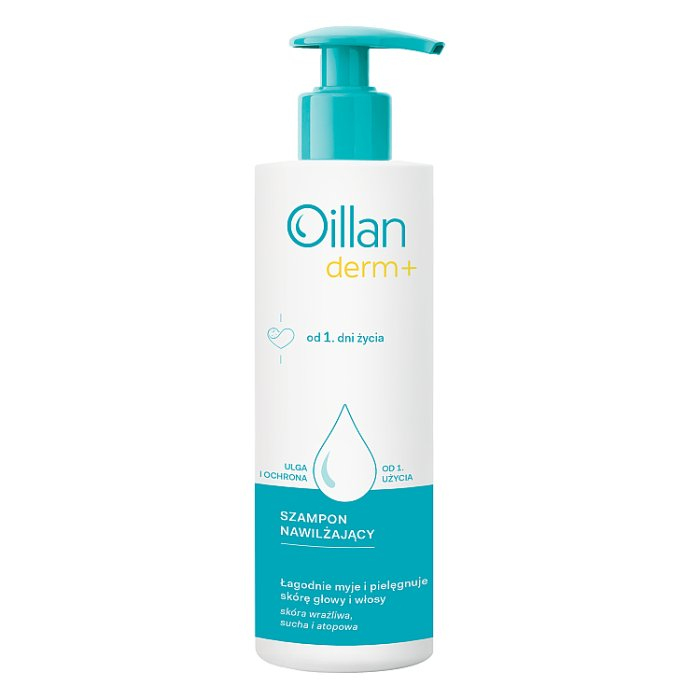 OILLAN Derm+ Szampon nawilżający 180 ml