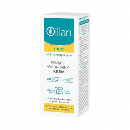 OILLAN Med Kojąco-ochronny krem 50 ml Data ważności: 31.01.2024