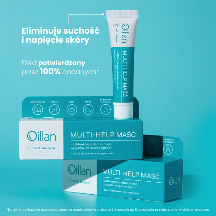 OILLAN Multi-Help Multifunkcyjna dermo-maść 12 g