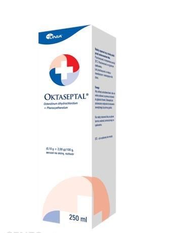 Oktaseptal aerozol na skórę do dezynfekcji ran, 250 ml