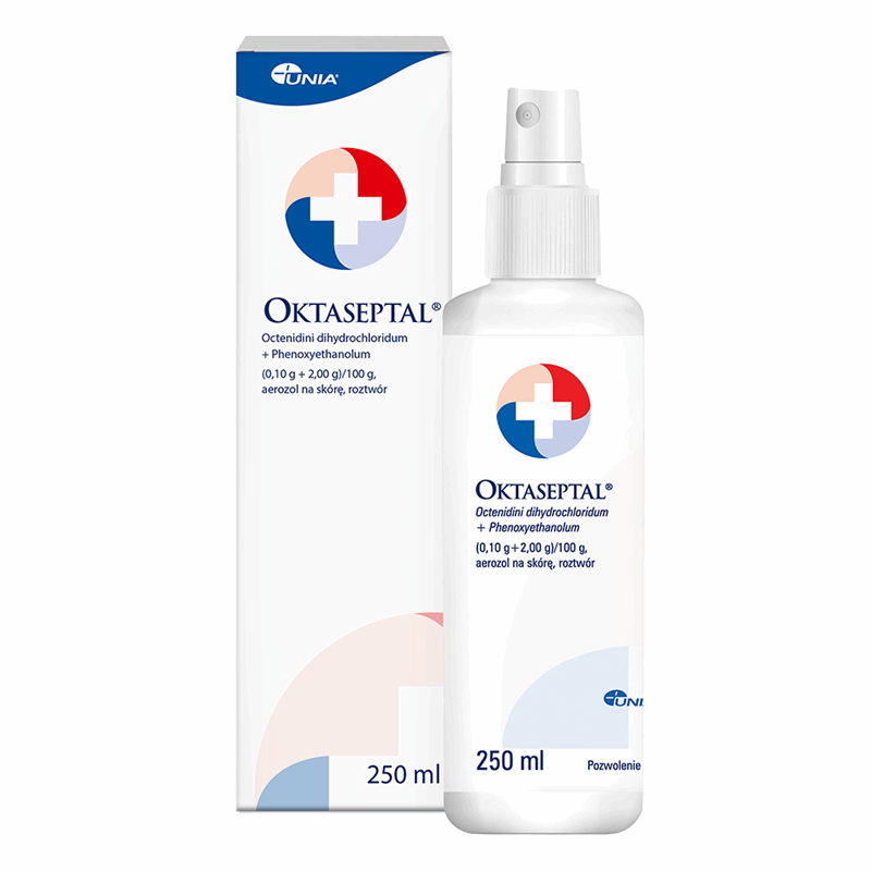 Oktaseptal aerozol z oktenidyną do dezynfekcji i odkażania ran, 250 ml