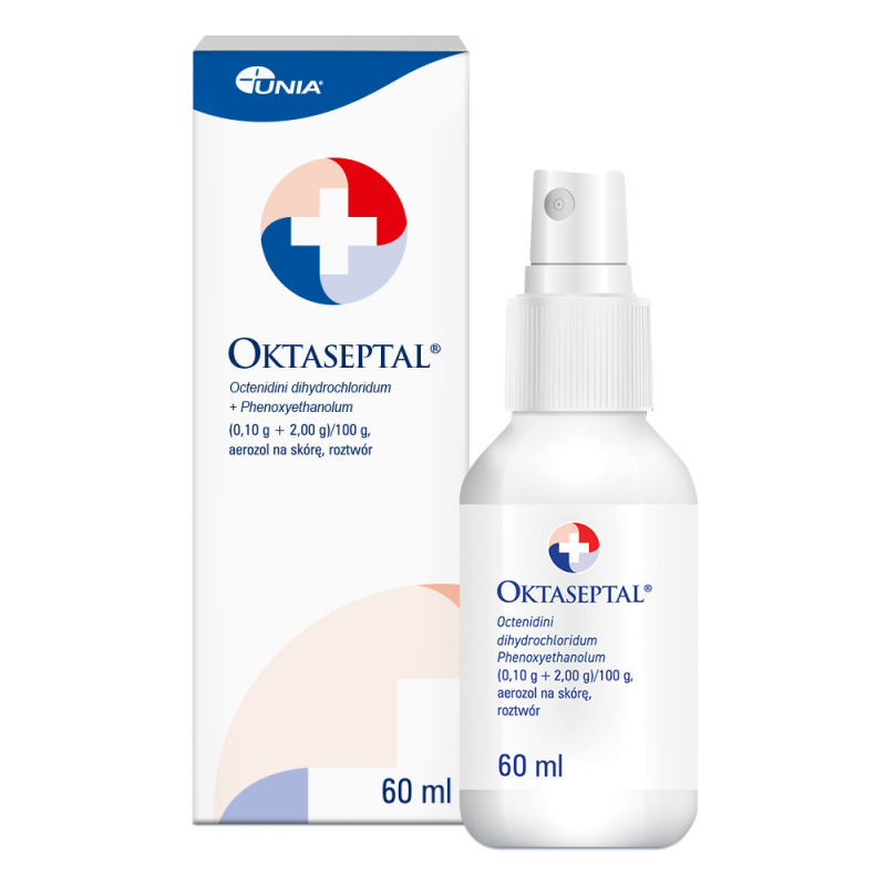 Oktaseptal aerozol z oktenidyną do dezynfekcji i odkażania ran, 60 ml