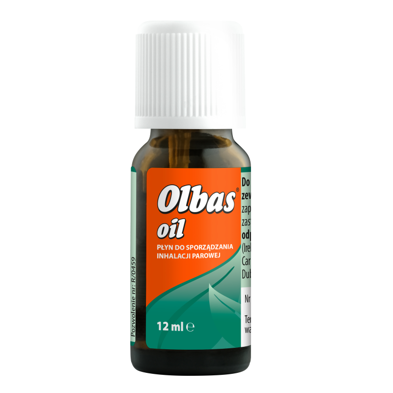 Olbas Oil płyn do sporządzania inhalacji parowej, 12 ml