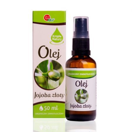 Olej jojoba organiczny, złoty 50ml