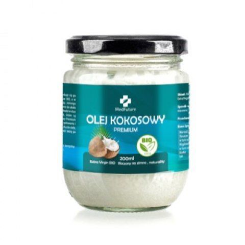 Olej kokosowy nierafinowany Bio 200 ml