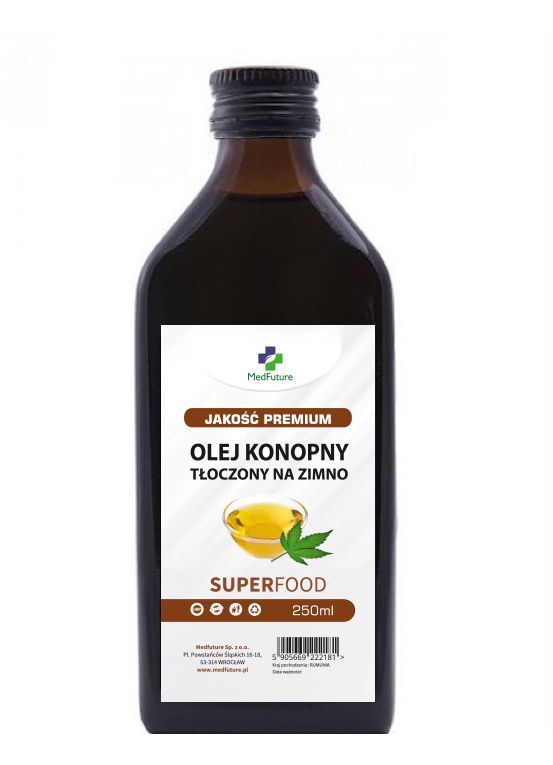 Olej konopny 250ml