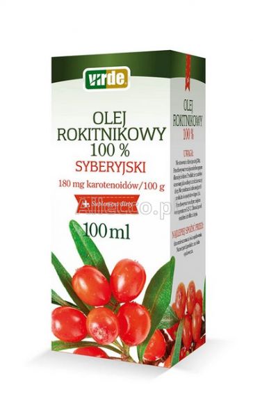 Olej rokitnikowy 100%, 100 ml