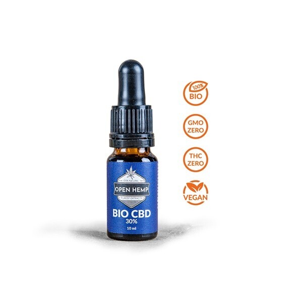 Olejek Bio CBD 30% konopny Open Hemp, 10 ml