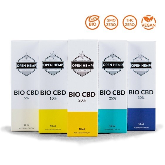 Olejek Bio CBD 30% konopny Open Hemp, 10 ml