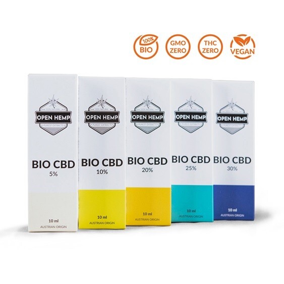 Olejek Bio CBD 30% konopny Open Hemp, 10 ml
