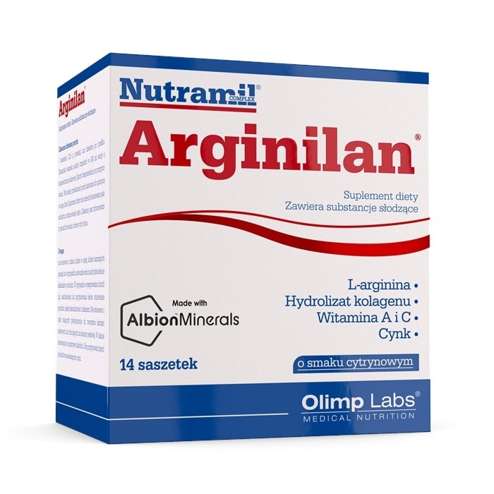 Olimp Arginilan proszek o smaku cytrynowym, 14 saszetek