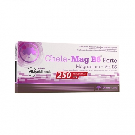 Olimp Chela-Mag B6 Forte kapsułki z magnezem i witaminą B6, 60 szt.