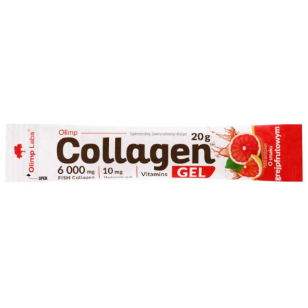 Olimp Collagen Gel smak gejpfrutowy, 20 g