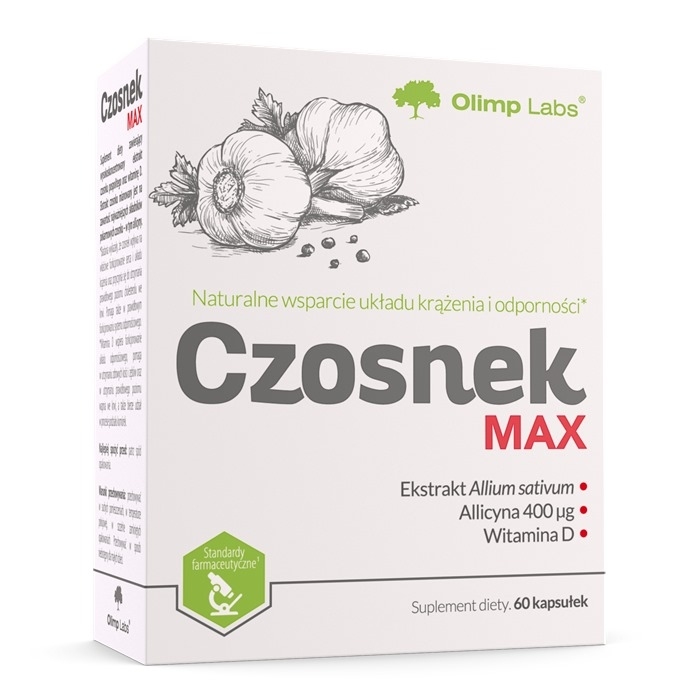 Olimp Czosnek MAX kapsułki na odporność i krążenie, 60 szt.