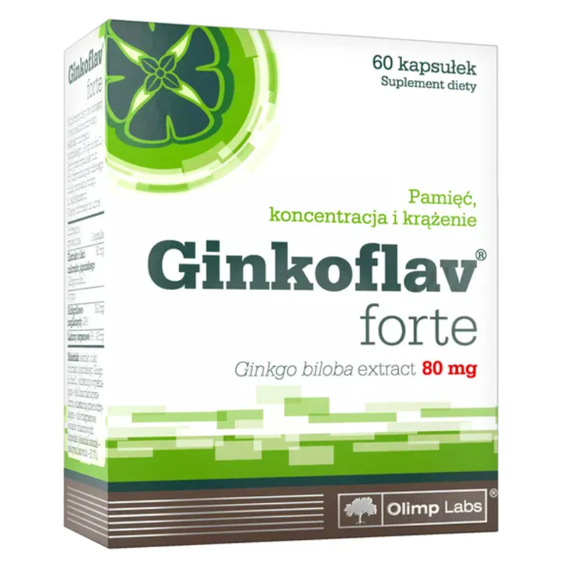 Olimp Ginkoflav Forte 80 mg kapsułki, 60 szt.