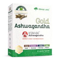Olimp Gold Ashwagandha kapsułki z ashwagandhą, 60 szt.