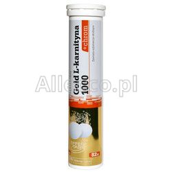 OLIMP Gold L-Karnityna 1000 + chrom (smak cytrynowo-limonkowy) 20 tabl.