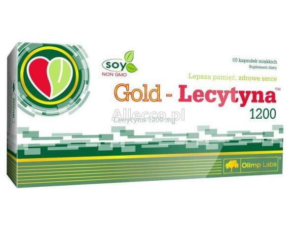 Olimp Gold Lecytyna 1200 mg kapsułki, 60 szt.