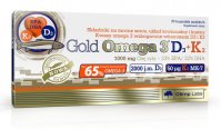 Olimp Gold Omega 3 D3+K2 kapsułki, 30 szt.