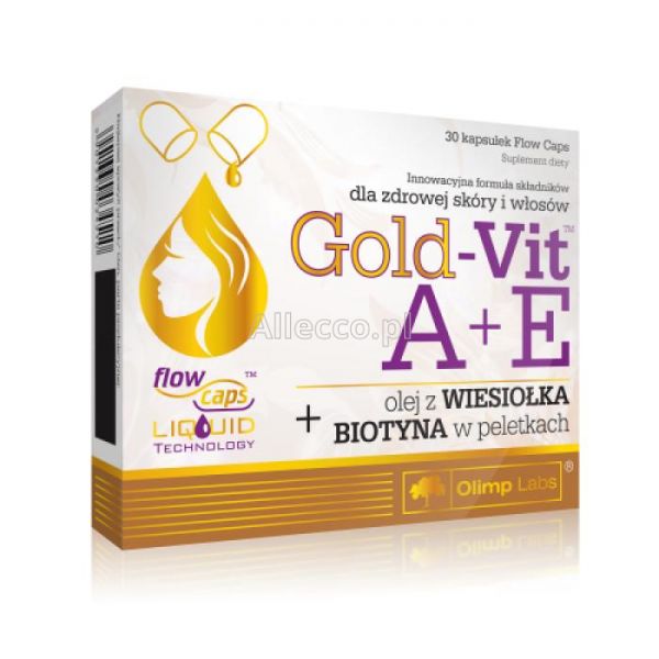 Olimp Gold-Vit A+E kapsułki, 30 szt.