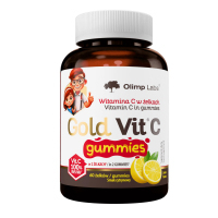 Olimp Gold-Vit C Gummies żelki o smaku cytrynowym, 60 szt.