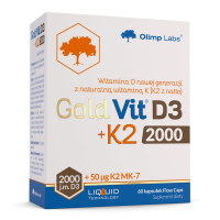 Olimp Gold-Vit D3 2000 j.m. + K2 kapsułki, 60 szt.
