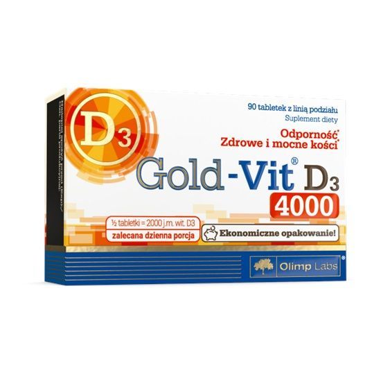 Olimp Gold-Vit D3 4000 j.m. tabletki, 90 szt.