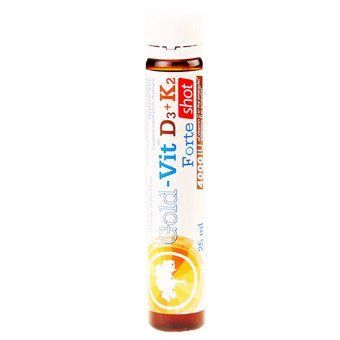 OLIMP Gold-Vit D3+K2 Forte Shot (smak malina) 1 ampułka
