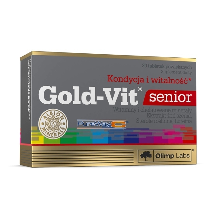 OLIMP Gold-Vit senior 30 tabletek powlekanych