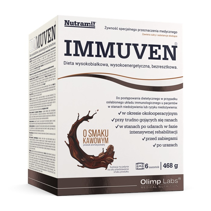 Olimp Immuven preparat odżywczy o smaku kawowym proszek, 468 g