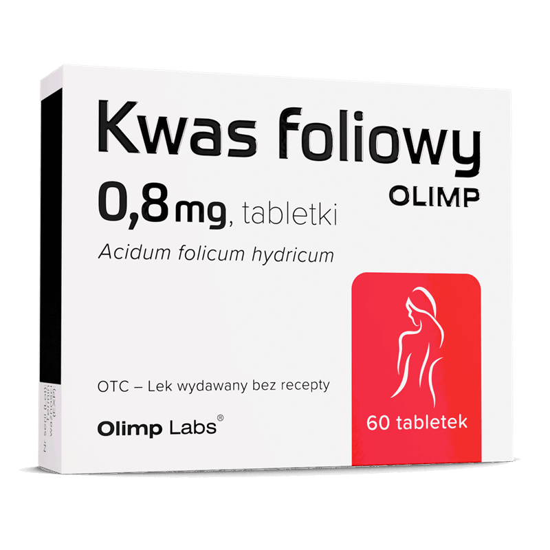 Olimp Kwas foliowy 0,8 mg tabletki, 60 szt.