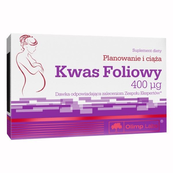 OLIMP Kwas foliowy 400 mcg 30 tabletek