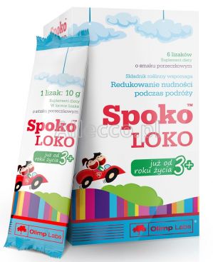 OLIMP Spoko Loko (smak porzeczka) 6 lizaków