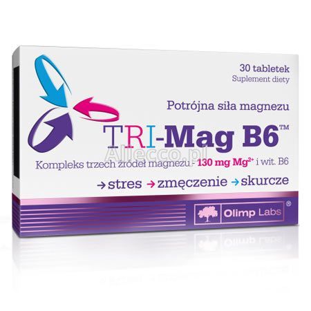 Olimp Tri-Mag B6 tabletki, 30 szt.
