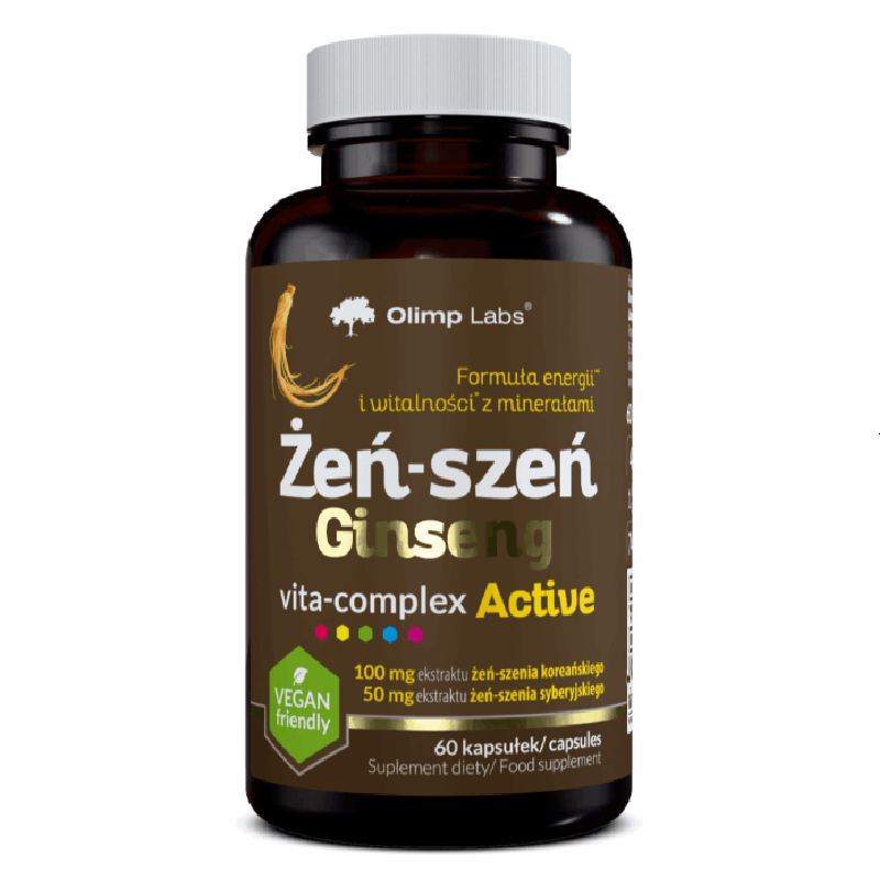 Olimp Żeń-szeń Vita-Complex Active kapsułki, 60 szt.