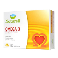 Naturell Omega-3 500 mg kapsułki miękkie, 120 szt.
