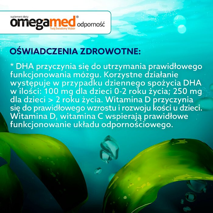 Omegamed 1+ Odporność płyn, 140 ml