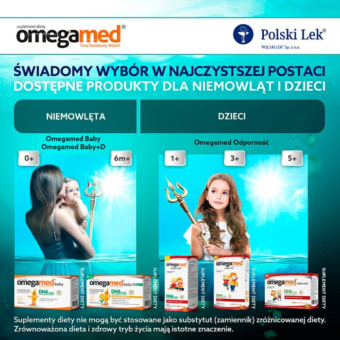 Omegamed BABY 30 kapsułek typu "twist off"