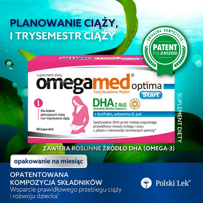 Omegamed DHA Optima Start kapsułki, 30 szt.